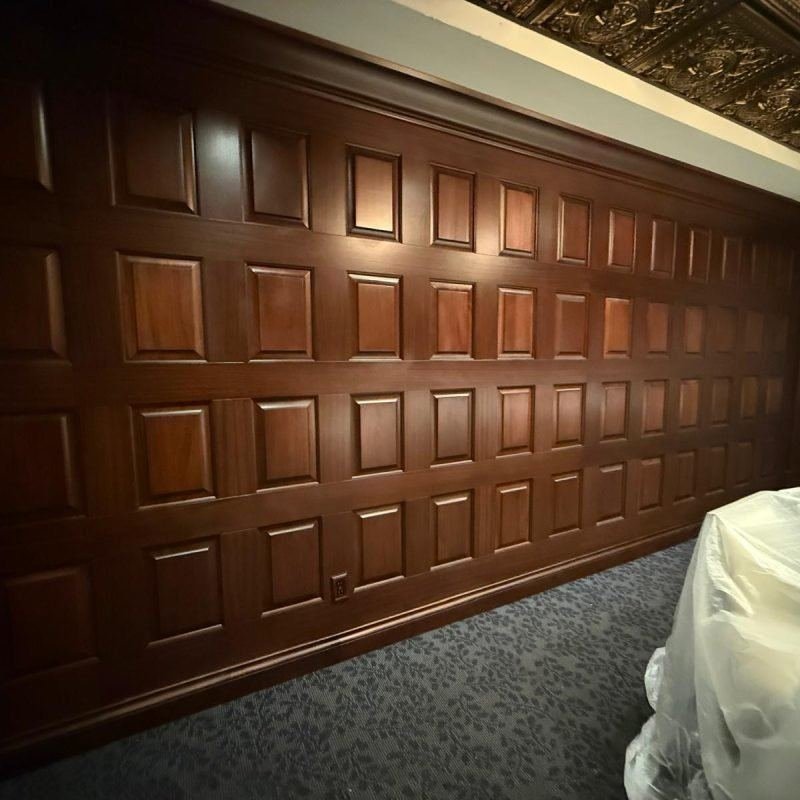 Custom carpentry with a professional finish